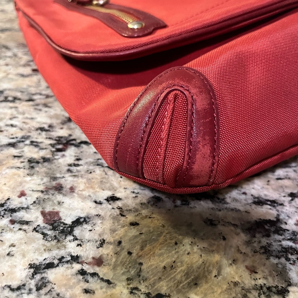 Tumi Vibrant Red Crossbody Bag - Picture 3 of 14
